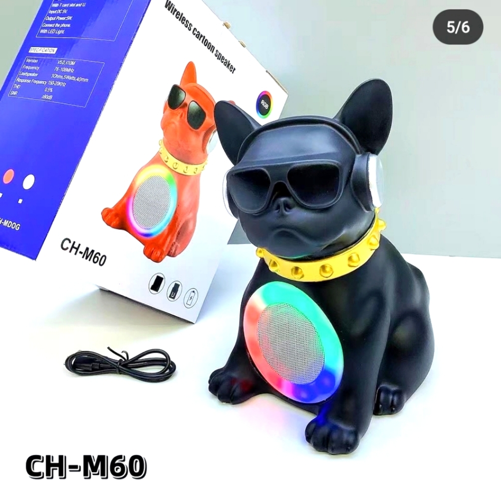 CH-M60 Wireless Cartoon Speaker - Black New in Box